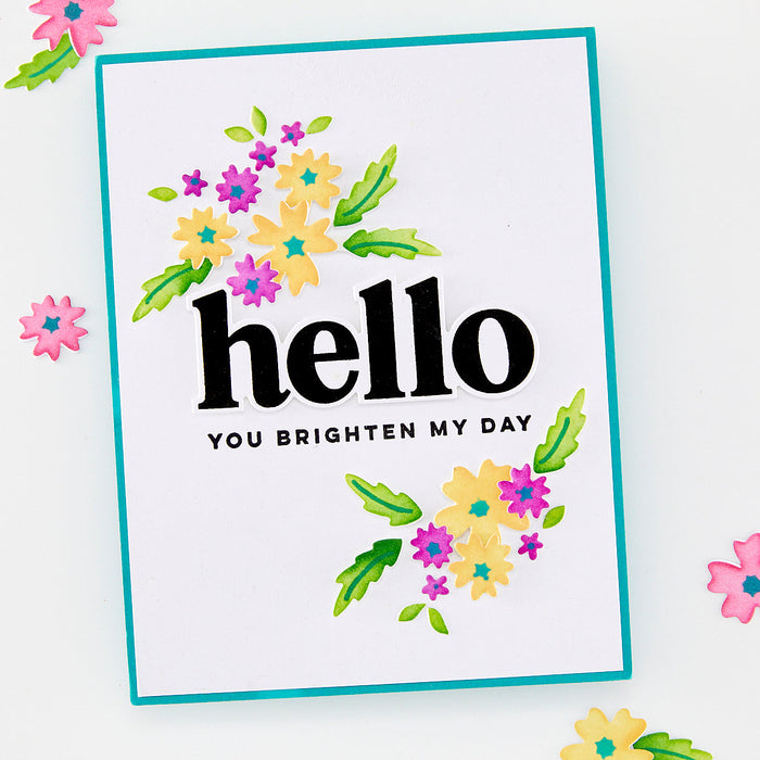 Bitty Floral Die