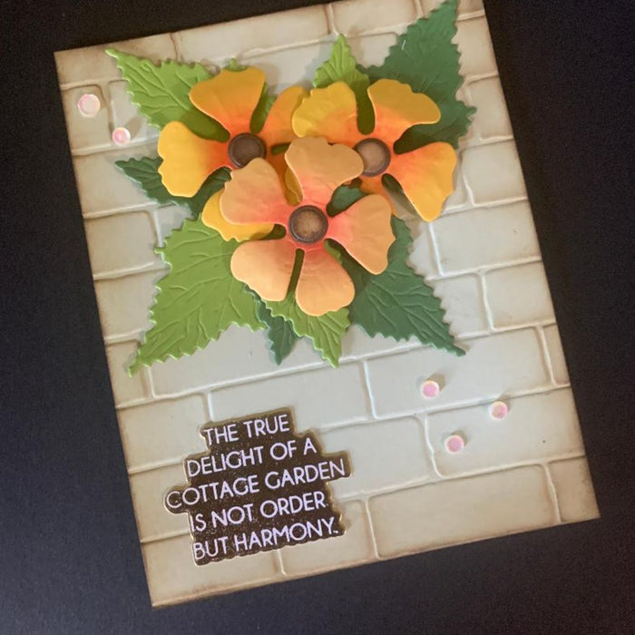 Black-Eyed Susan Vine Etched Dies by Susan Tierney-Cockburn