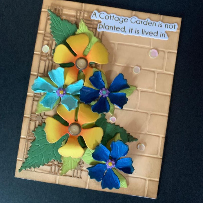 Black-Eyed Susan Vine Etched Dies by Susan Tierney-Cockburn