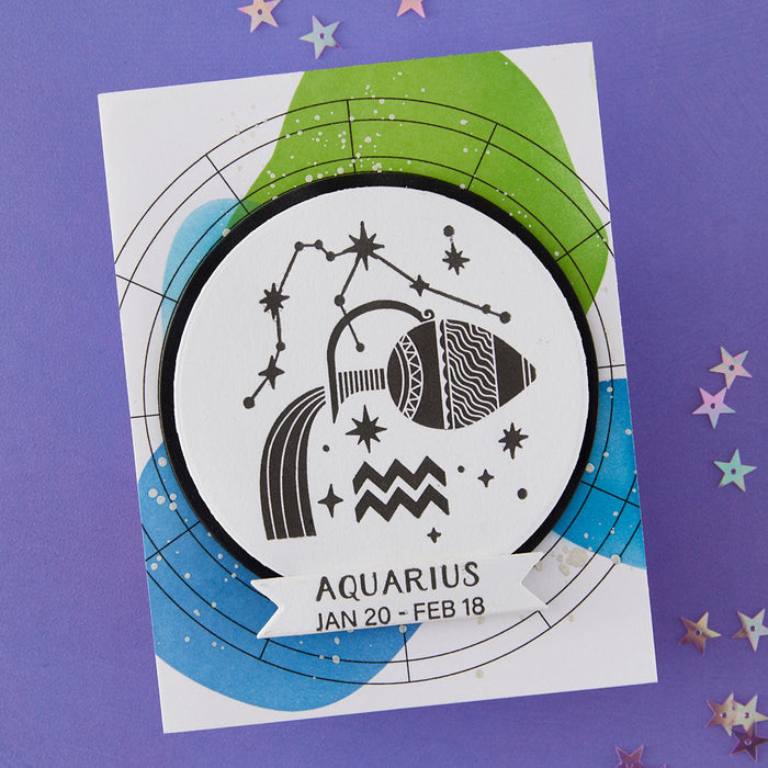 Block Print Zodiacs Registration Press + Foil Bundle