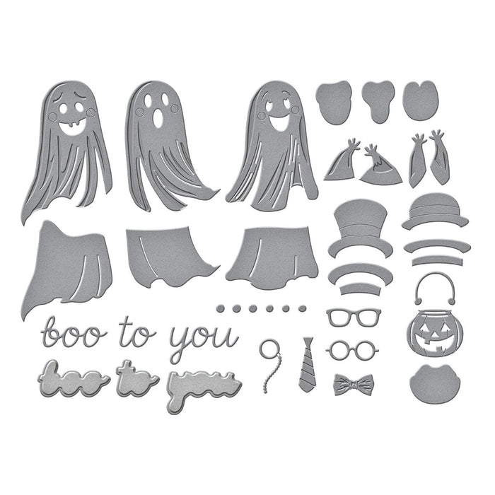 Boo Crew Etched Dies by Simon Hurley