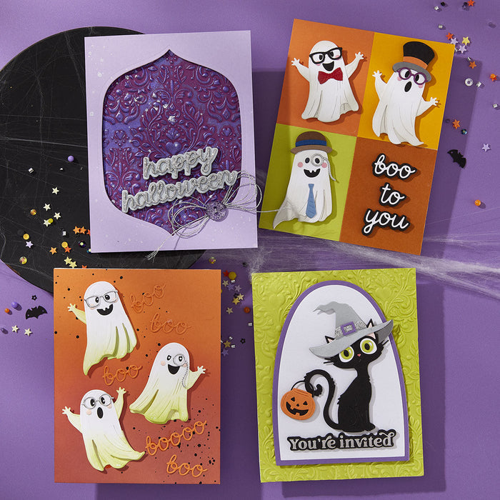 Boo Crew Etched Dies by Simon Hurley