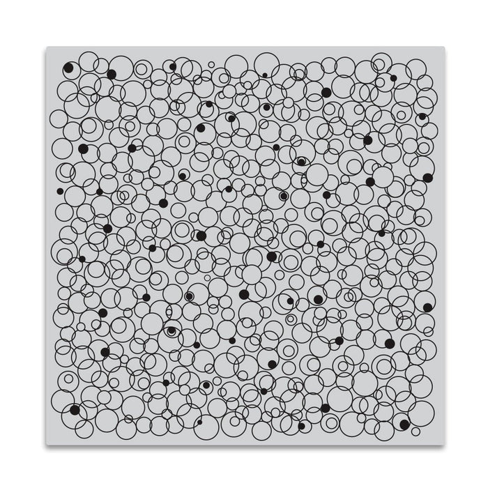 Bubble Celebration Bold Prints Cling Stamp