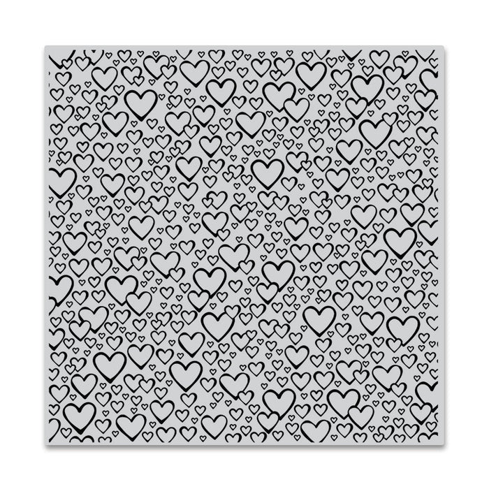 Bursting with Love Bold Prints Cling Stamp