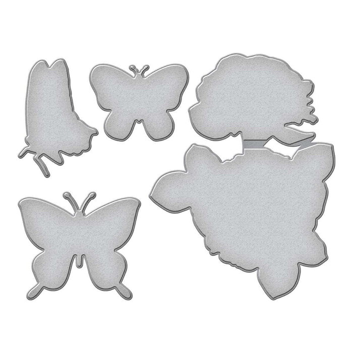 Butterfly Kisses Stamp & Die Set by Simon Hurley