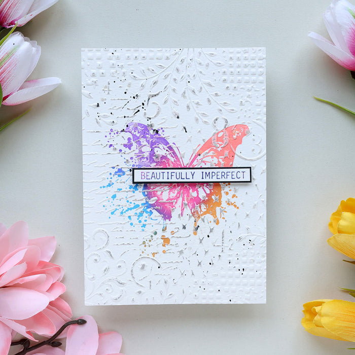 Butterfly Splatter BetterPress Plate & Die Set