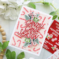 Candy Cane Toss Up Stencils
