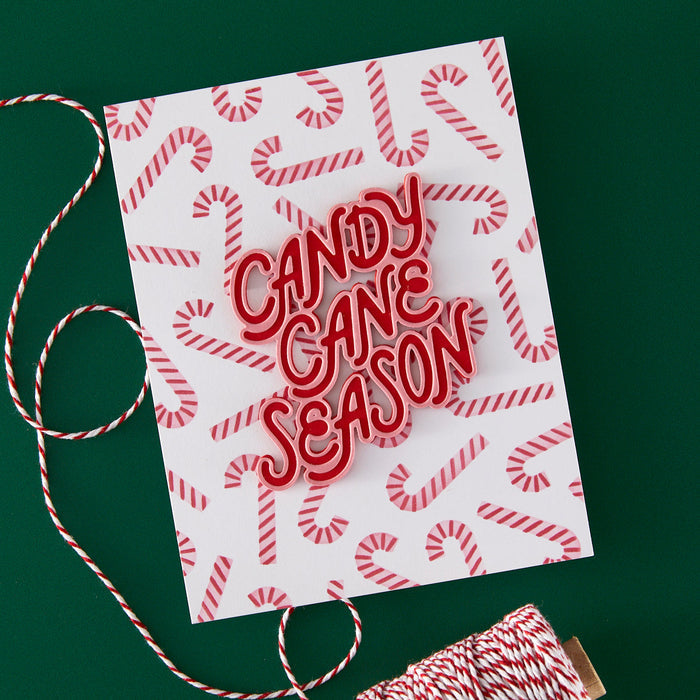 Candy Cane Toss Up Stencils
