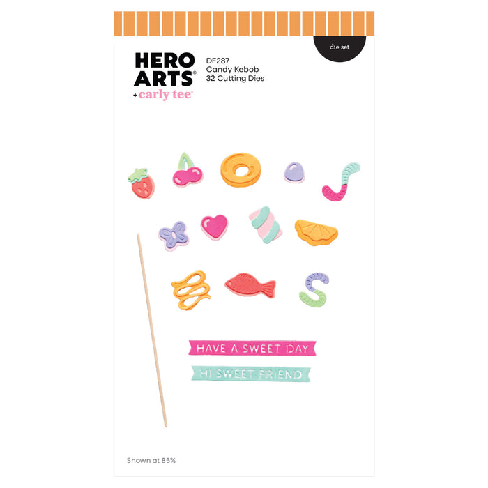 Candy Kebob Die Set by Carly Tee
