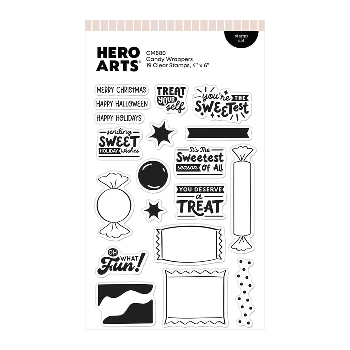 Candy Wrappers Stamp Set by Carly Tee
