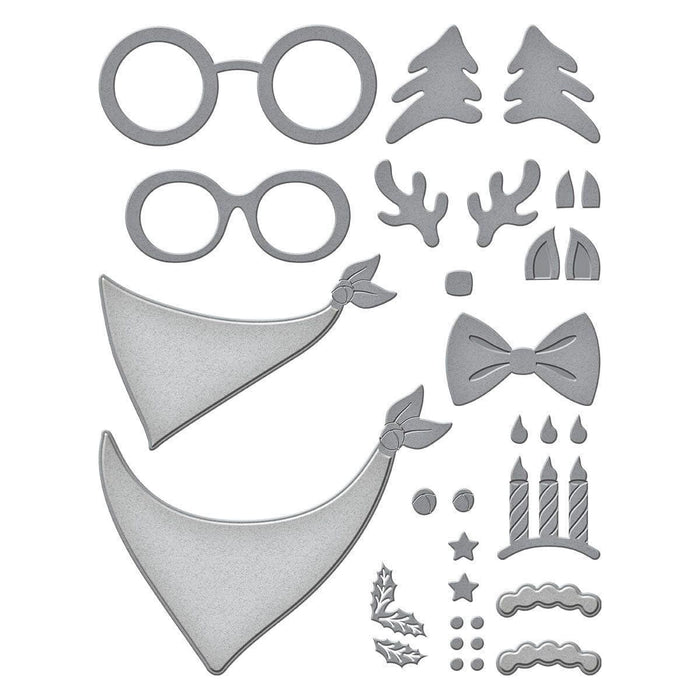 Cats and Pugs Accessories Etched Dies from the Bibi's Cats and Pugs Collection by Bibi Cameron