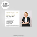 Century 21 business card magnets PixelsPrinted