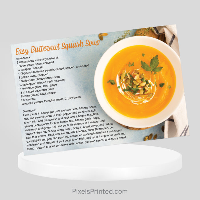 Century 21 Fall Thanksgiving recipe postcards postcards PixelsPrinted