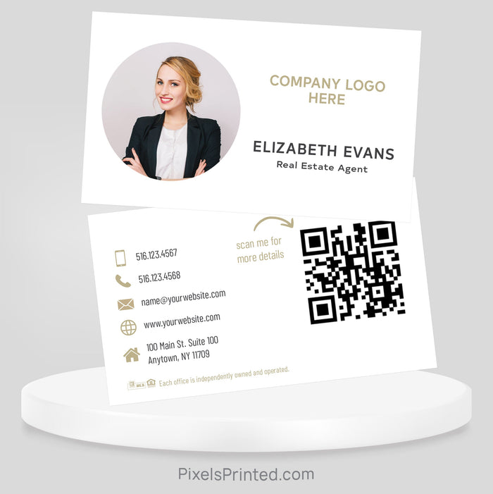 Century 21 real estate business cards Business Cards PixelsPrinted