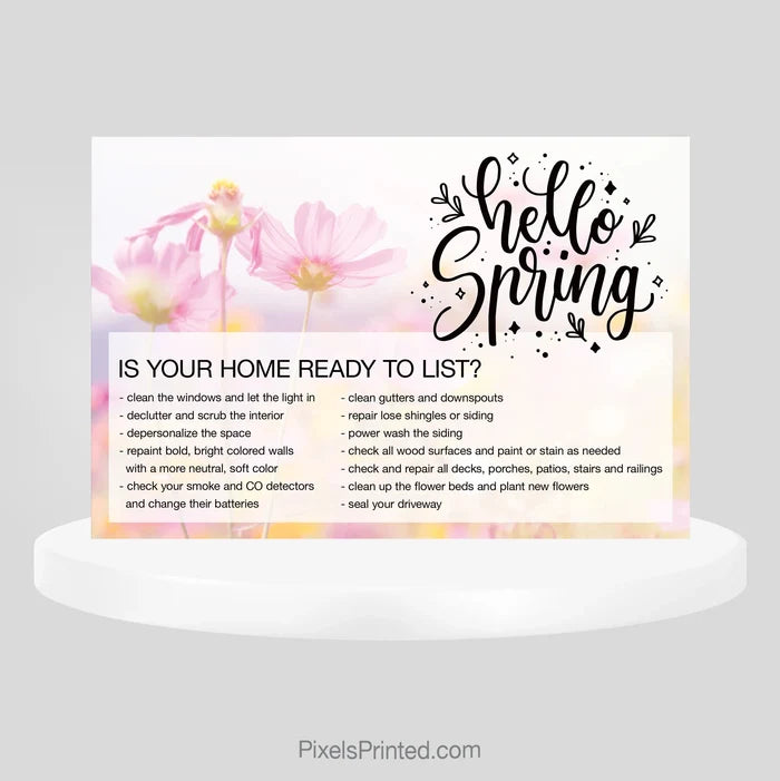 Century 21 real estate spring maintenance mailers PixelsPrinted