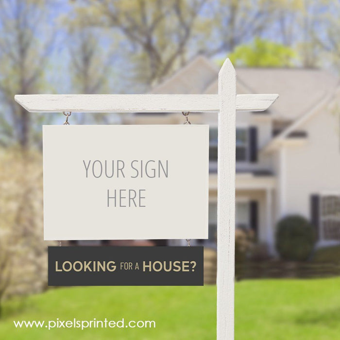 real estate sign riders PixelsPrinted