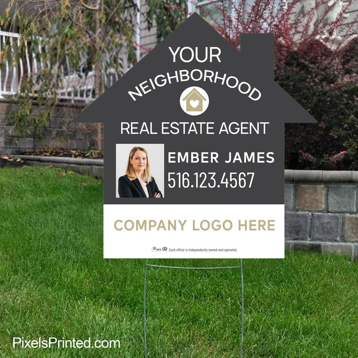 Century 21 your neighborhood agent yard signs yard signs PixelsPrinted