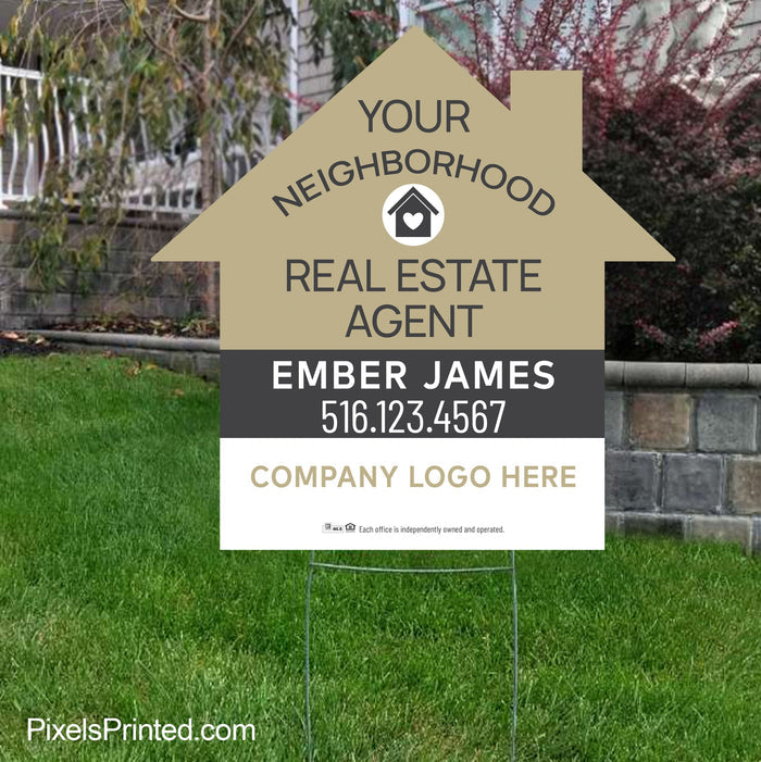 Century 21 your neighborhood agent yard signs yard signs PixelsPrinted