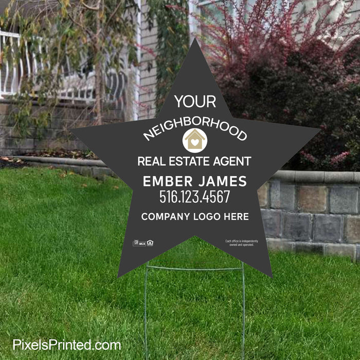 Century 21 your neighborhood agent yard signs yard signs PixelsPrinted