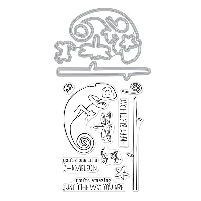 Chameleon Stamp & Cut Set