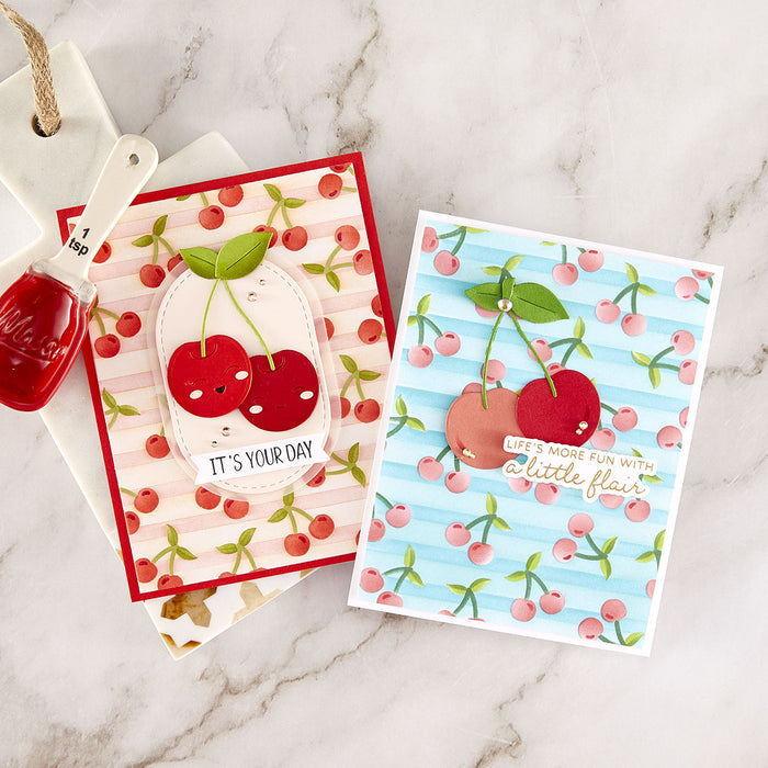 Cherry Chic - Stencil of the Month