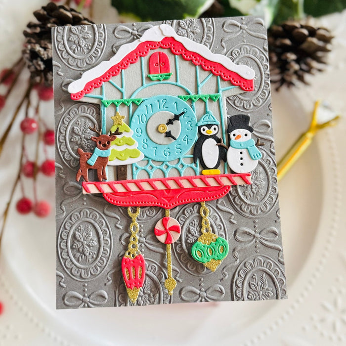 Chiming Christmas Etched Dies