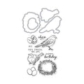 Chirp Stamp & Cut Set