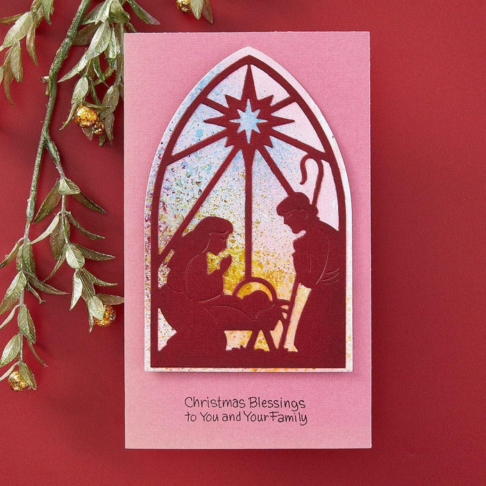 Christmas Blessings Sentiments Clear Stamp Set  by Stampendous