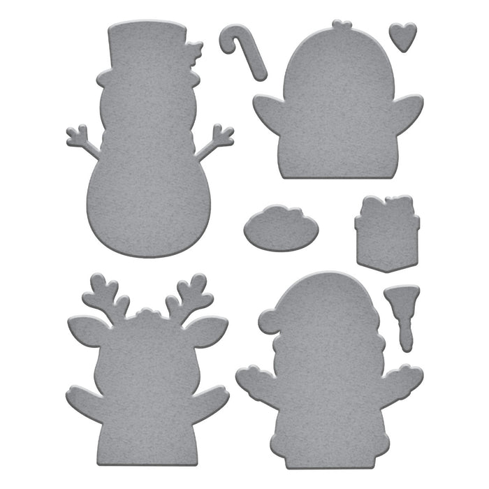 Christmas Hugs Stamp and Die Bundle by Simon Hurley
