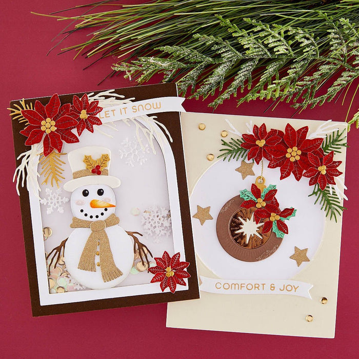 Christmas Wreath Add-Ons Etched Dies by Suzanne Hue