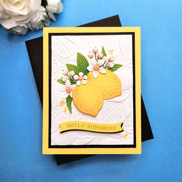 Citrus Spritz Etched Dies