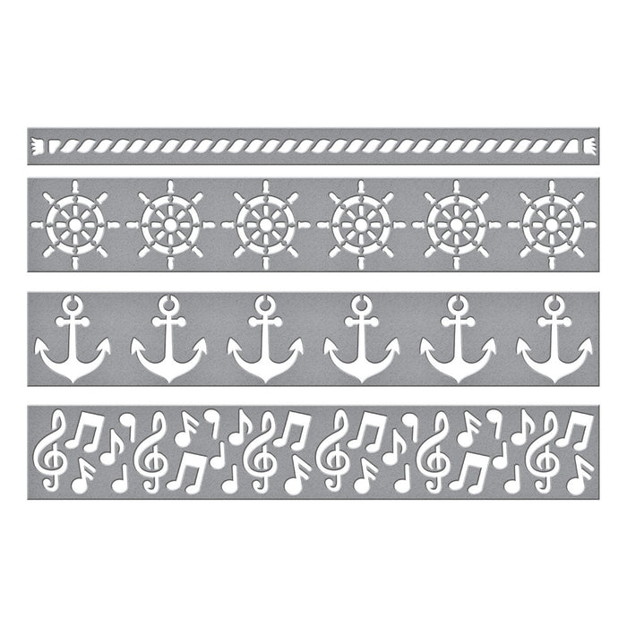 Classic Mouse Borders Etched Dies