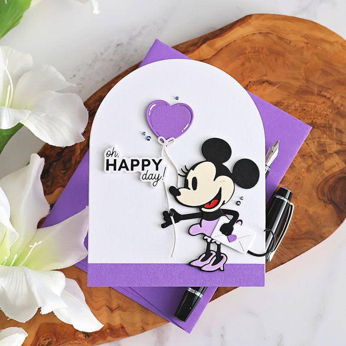 Classic Mouse Love Etched Dies