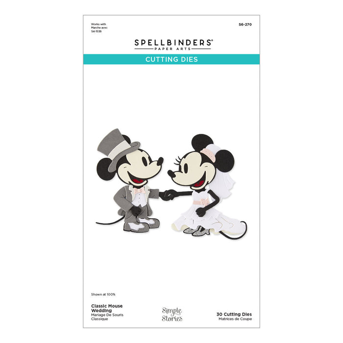 Classic Mouse Wedding Die Bundle