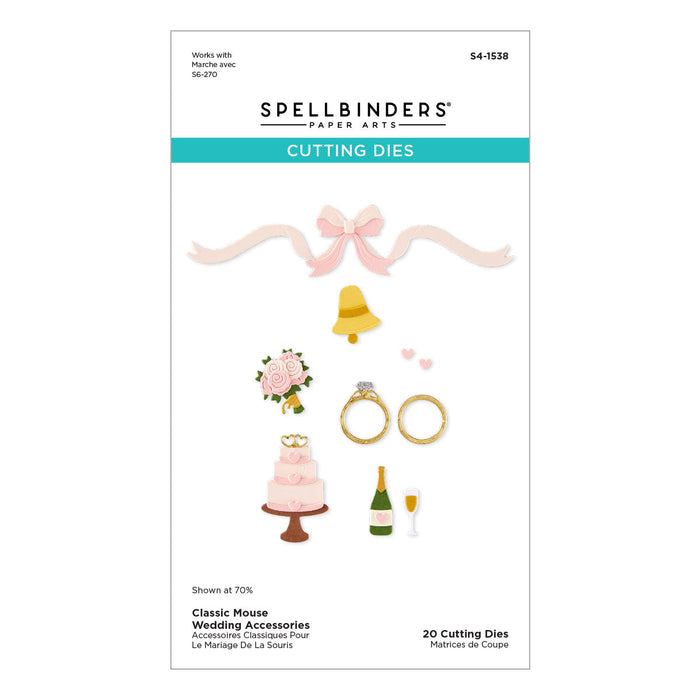 Classic Mouse Wedding Die Bundle