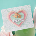 Classic Mouse Wedding Sentiments Press + Foil Plate & Die Set