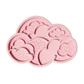 cloud nine lick mat & lid | strawberry