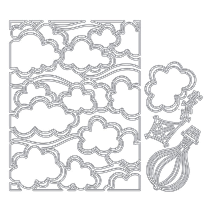 Clouds and Balloons Die Set of the Month - July 2024