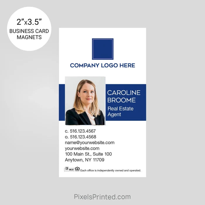 Coldwell Banker business card magnets PixelsPrinted