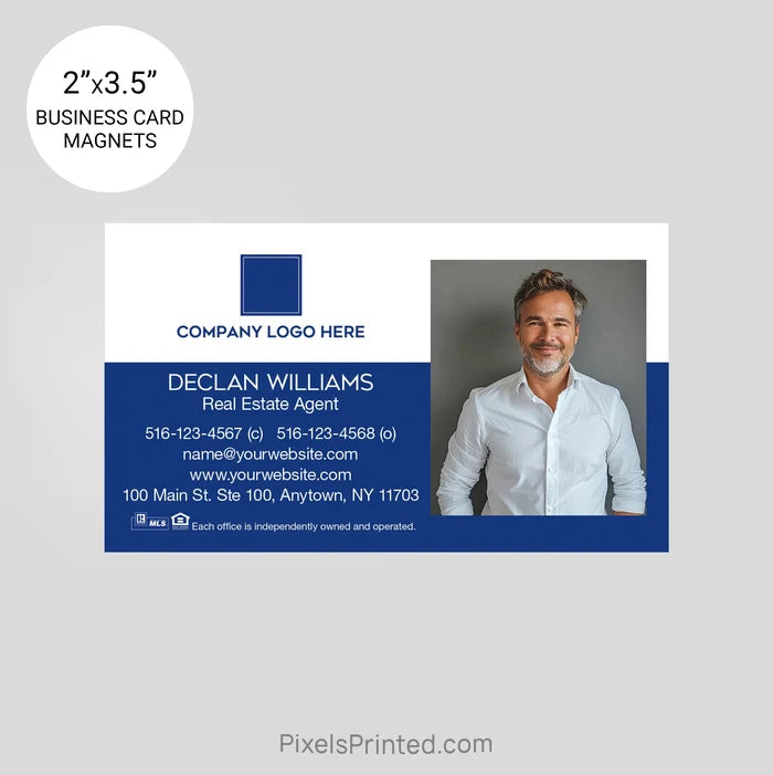Coldwell Banker business card magnets PixelsPrinted