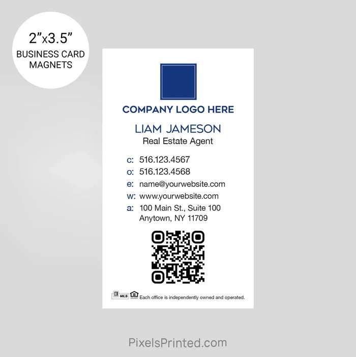 Coldwell Banker business card magnets PixelsPrinted