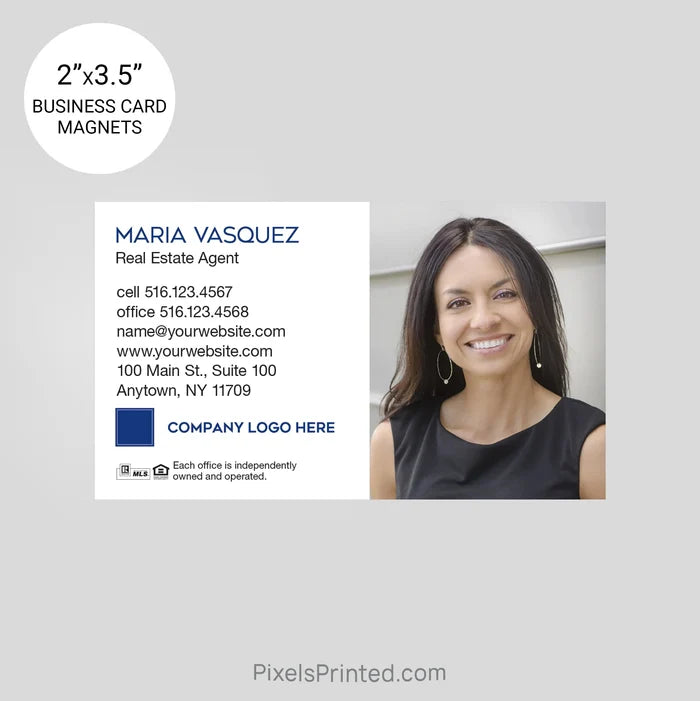 Coldwell Banker business card magnets PixelsPrinted