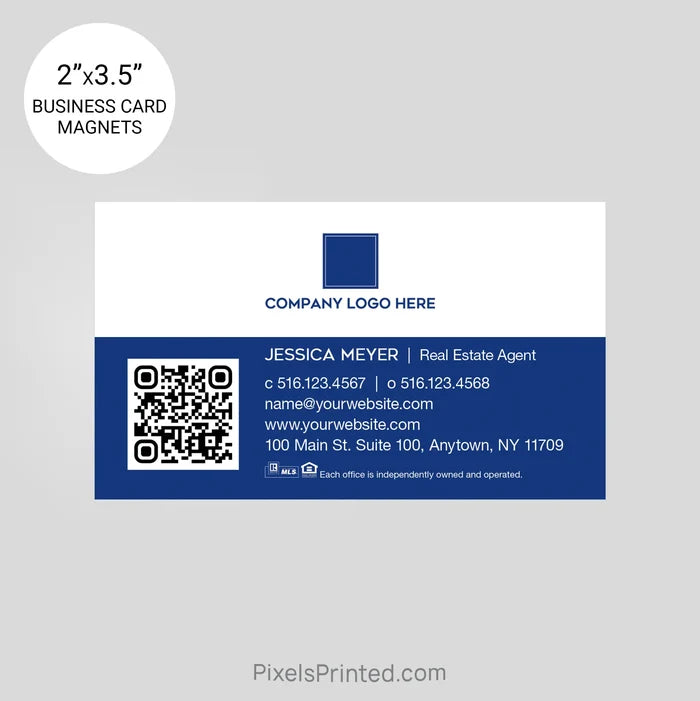 Coldwell Banker business card magnets PixelsPrinted