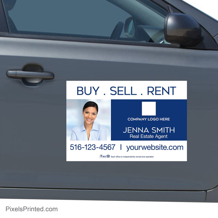 Coldwell Banker car decals PixelsPrinted