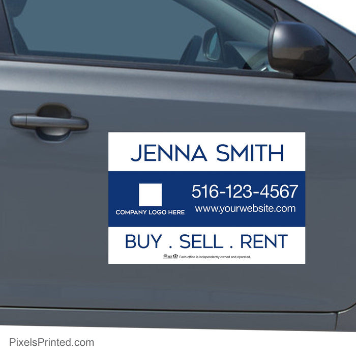 Coldwell Banker car decals PixelsPrinted