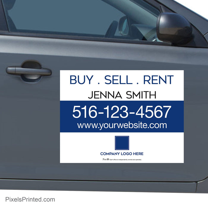 Coldwell Banker car decals PixelsPrinted