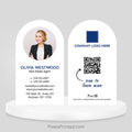 Coldwell Banker half circle business cards Business Cards PixelsPrinted
