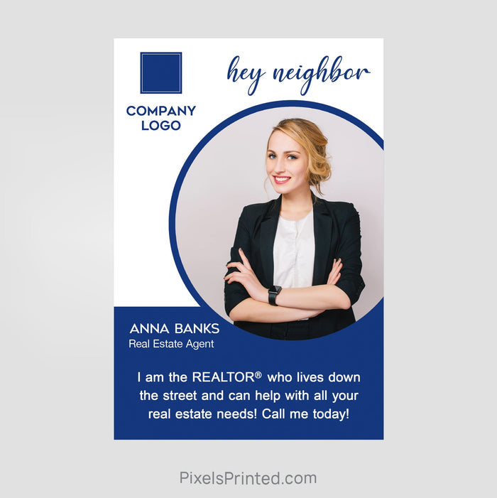 Coldwell Banker realty agent announcement postcards PixelsPrinted