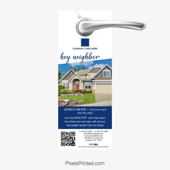 coldwell banker realtor farming door hanger
