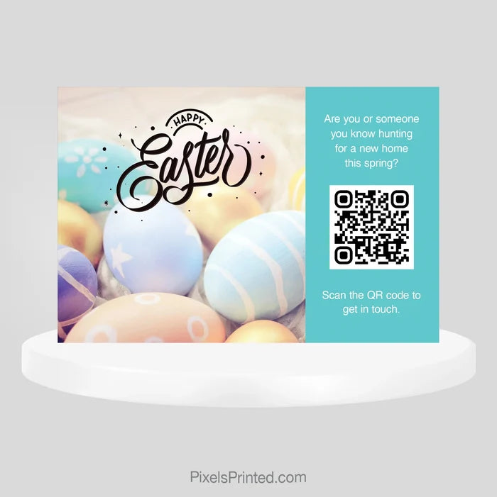 Coldwell Banker realty Easter postcards PixelsPrinted